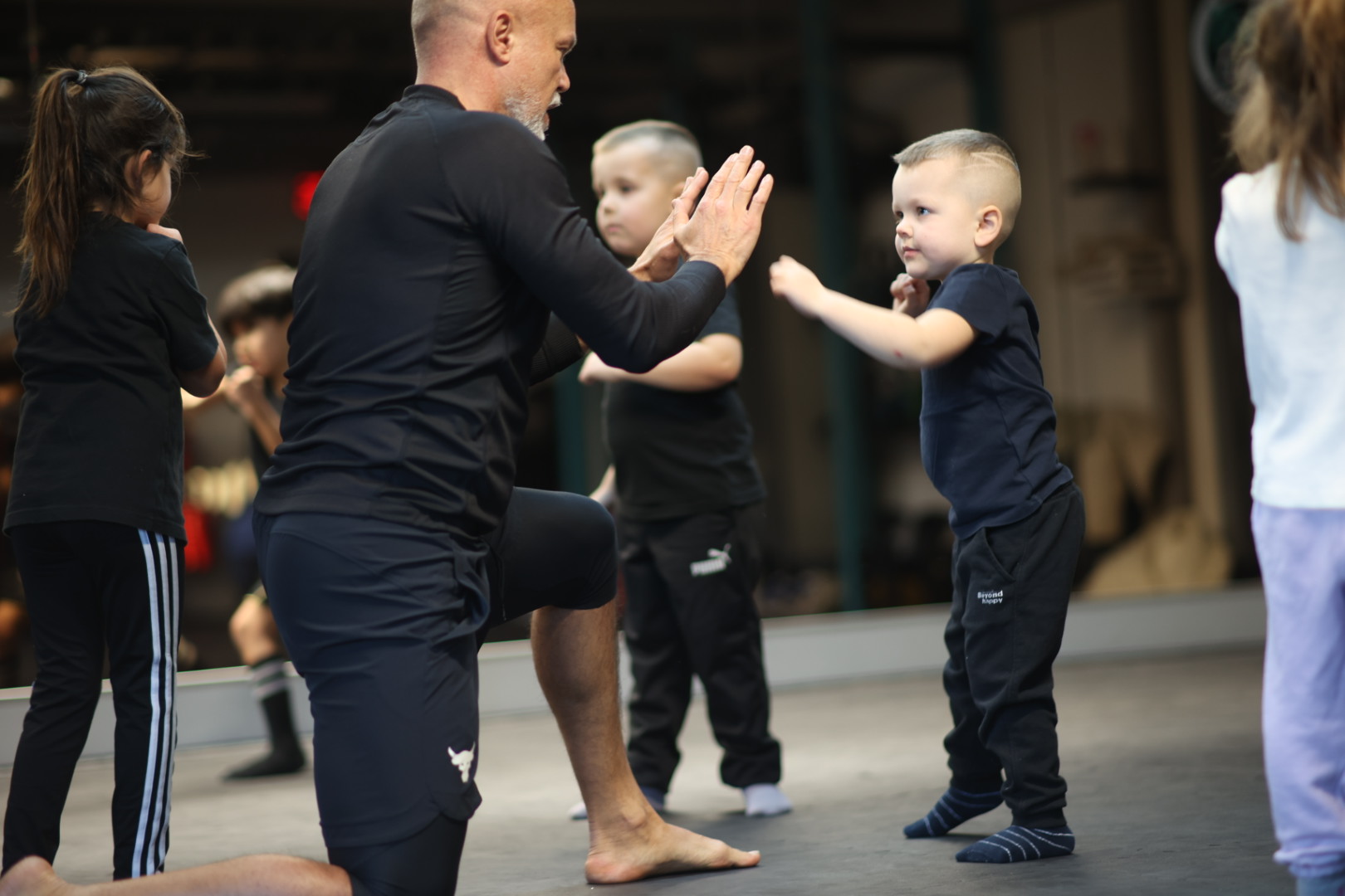 Techniktraining mit dem Trainer