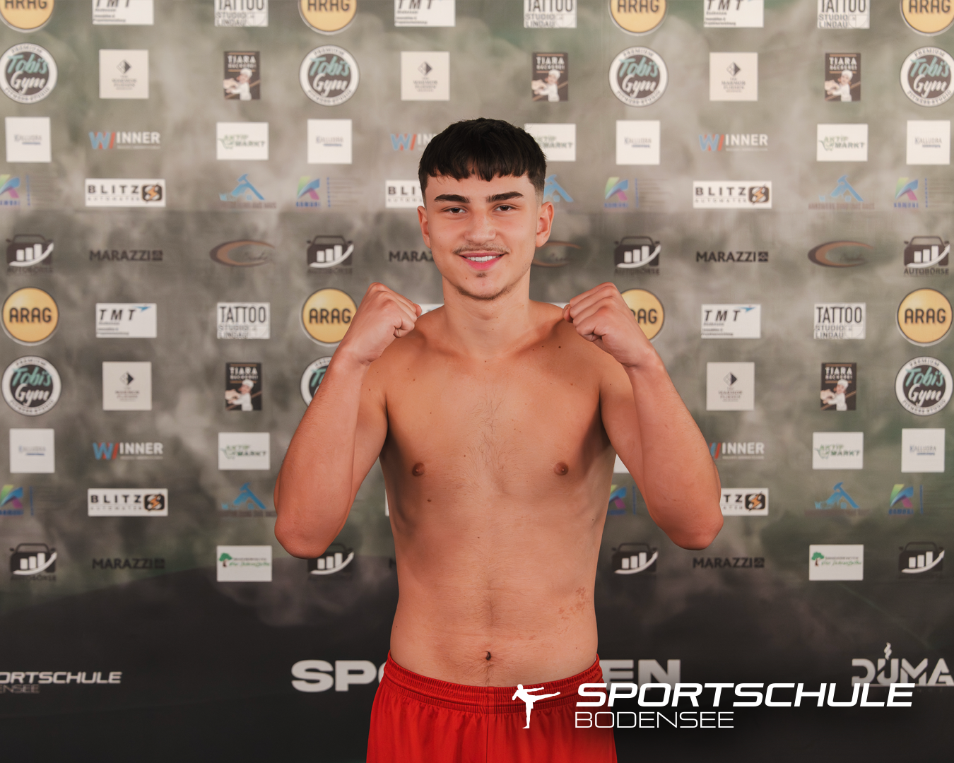 Ringkampf-Szene beim Wettkampf